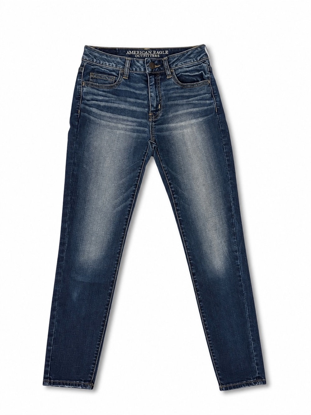 American Eagle High Rise Jegging Jeans Women’s 2 Short Medium Wash Skinny
